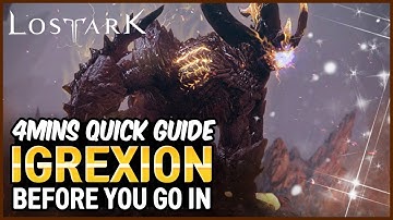 Lost Ark Igrexion Guide before you go in, watch Guardian Raid