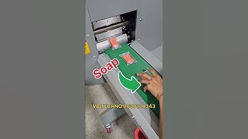 Horizontal Flow Wrap Machine For Soap Packing