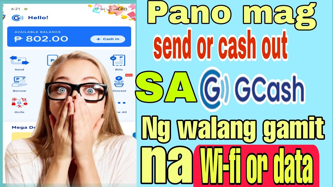 Pa. Send Ng Pano mag send Ng Pera SA gcash Ng walang WiFi or data na gamit - YouTube