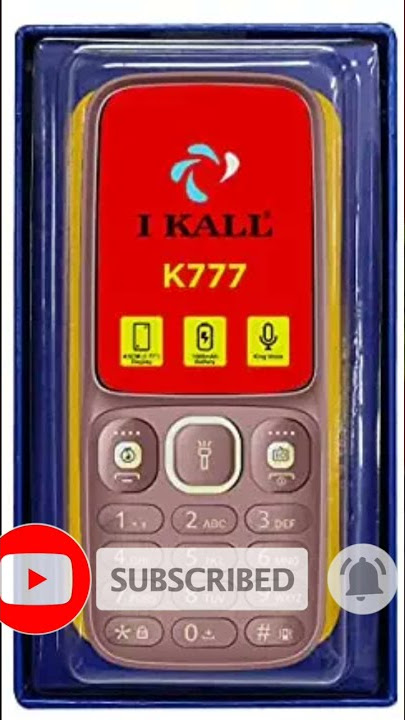 I KALL K777 Ultra Series Multimedia Keypad Mobile (1.8 Inch, Dual Sim, Camera) (Red)