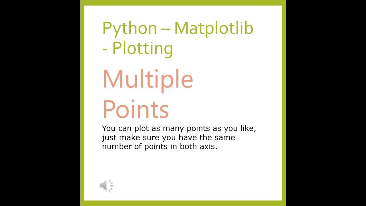 Matplotlib Python Library 3 - Matplot ser - short 2 - Python Library ...