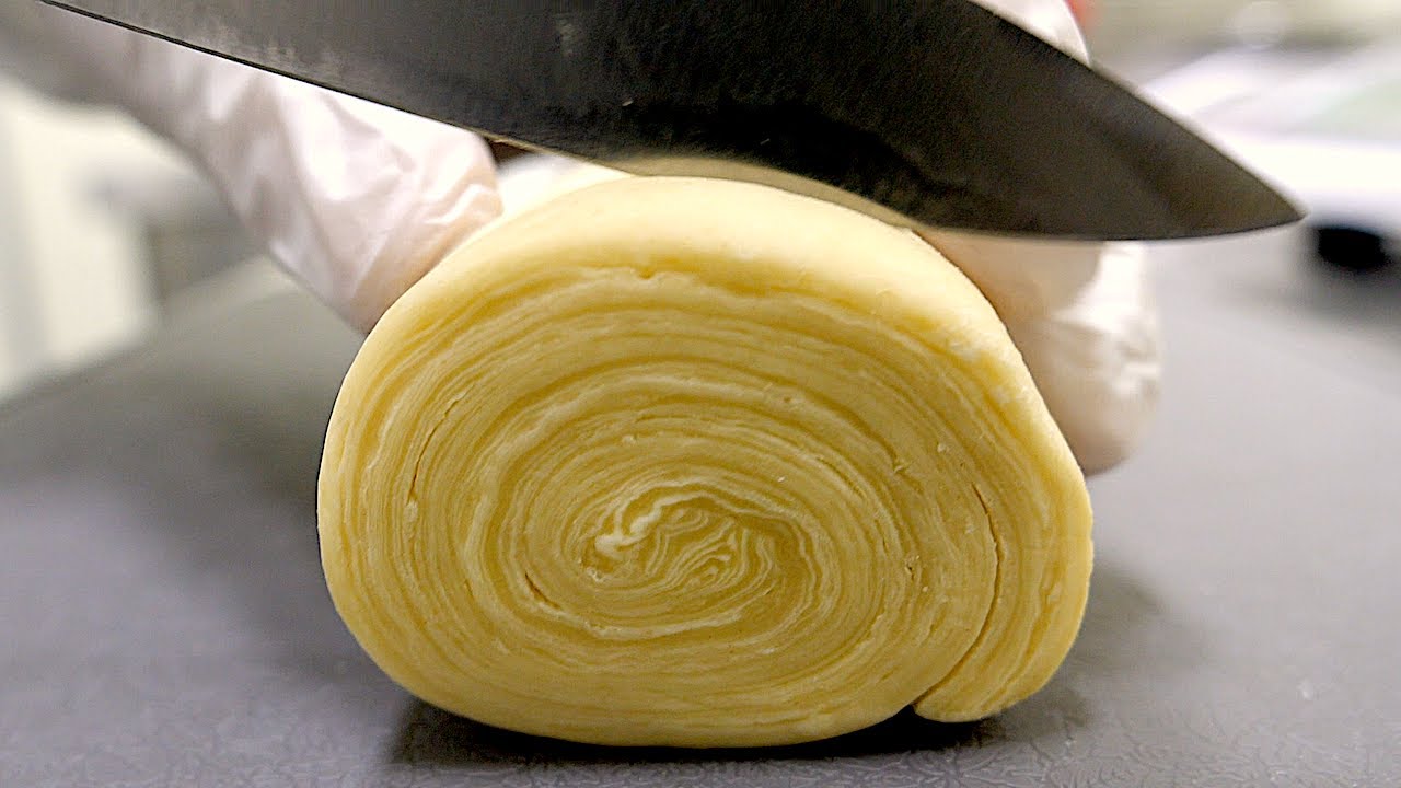 Оригинальный португальский яичный пирог - Корейская уличная еда