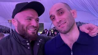 Магомед Исмаилов встретился с Адланом Амаговым звездой UFC!