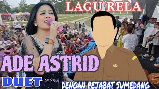 RELA | ADE ASTRID DUET DENGAN PEJABAT KOTA SUMEDANG