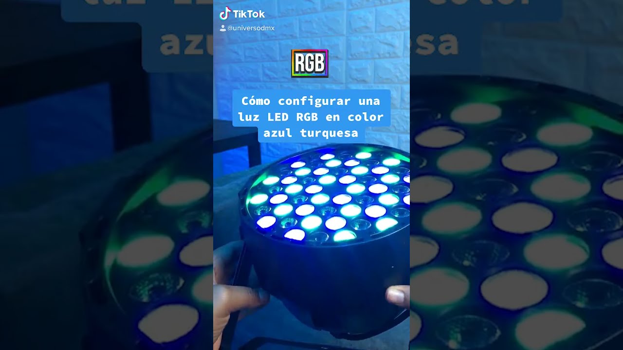 Luces de tik tok de colores outlet