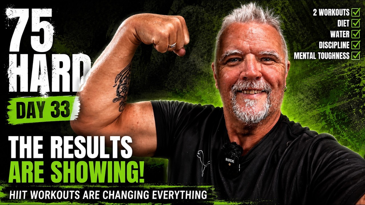 ⁣75 Hard Day 33 – The Results Are Finally Showing! HIIT Changes Everything