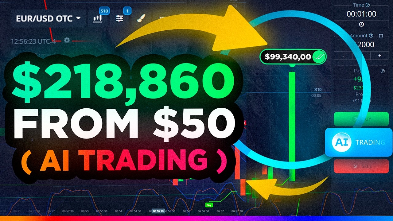 $50 TO $218,860 WITH AI TRADING BOT ON POCKET OPTION | POCKET OPTION BOT |  BINARY OPTION STRATEGY