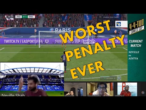 FIFA 20 PENALTY MISS OF THE CENTURY !(ft. @neville_shah ) | 4-4-Two Comics Cup Quarters