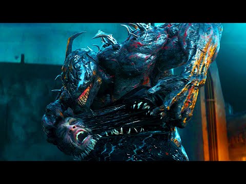 Venom Vs Riot - Final Battle Scene | VENOM (2018) Movie CLIP 4K