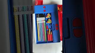 Filling jumbo box with cute stationary 🥰 #asmr #stationarycollection #backtoschool