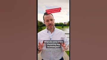 What are some of the most interesting emerging technologies?