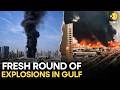 US Israel Attack Iran LIVE Tehran Takes Revenge Multiple Explosions Rock Iraq Qatar Dubai WION