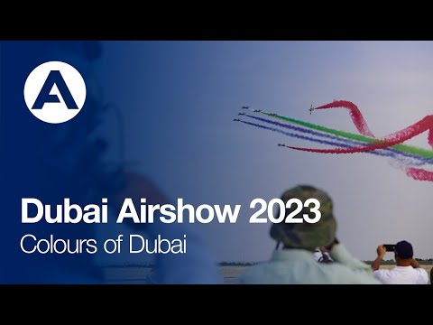 #DubaiAirshow 2023: Colours of Dubai