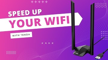 Boost your PCs WiFi 📶 Tenda U18a AX1800 Wi-Fi 6 Dual Band USB Adapter