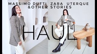 Покупки на зиму! Massimo Dutti, ZARA, Uterque, &amp;Otherstories. Пальто, трикотажный костюм, платье - Видео от Smolyakova