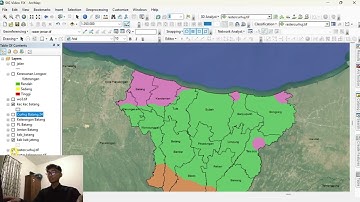 Analisis Kerentanan Longsor Menggunakan Union, Weighted Overlay & Analisis Best Rute Network Analyst