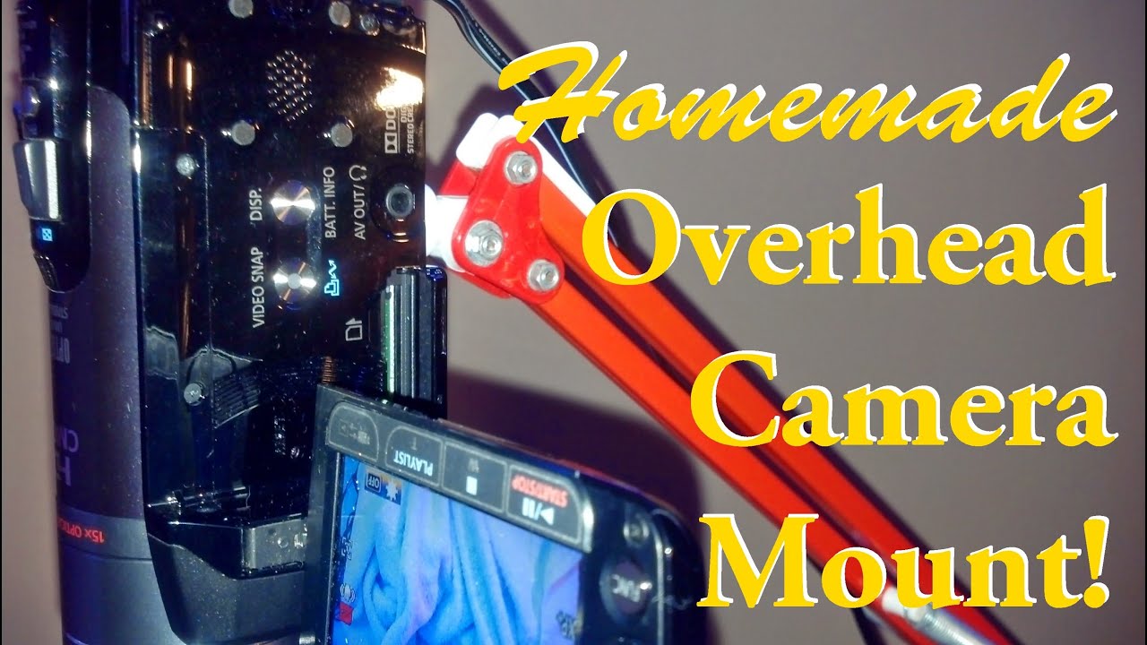 Making a Simple Overhead Camera Mount! YouTube