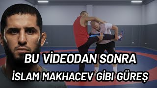 İslam Makhacev Yere Alma Tekni̇kleri̇