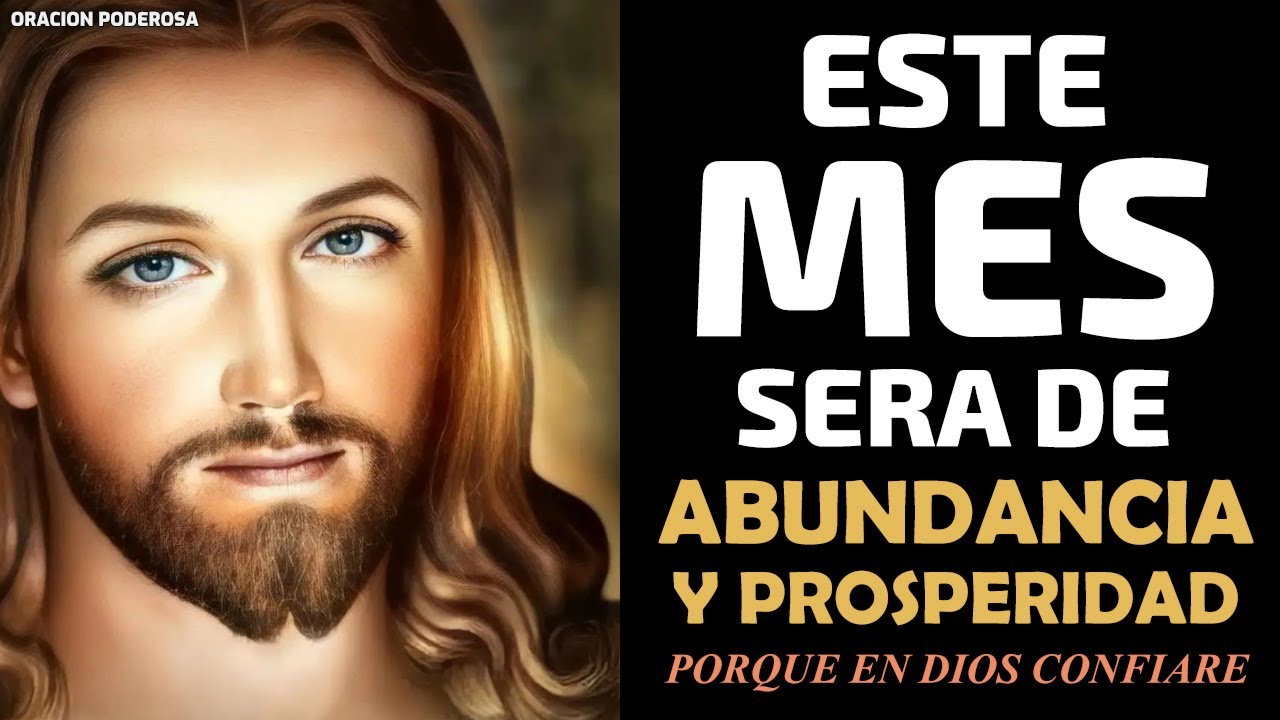 Este mes será de abundancia y prosperidad porque en Dios confiaré ...
