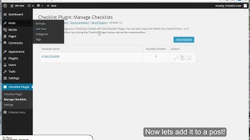 How to Easily Add Checklists To WordPress - Checklist Plugin