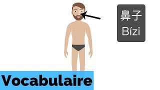 [Vocabulaire chinois de base] : le corps humain 🚶🏻‍♂️ screenshot 4