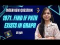 1971. Find if Path Exists in Graph | BFS | DFS | Graph | Easy Explanation | Leetcode