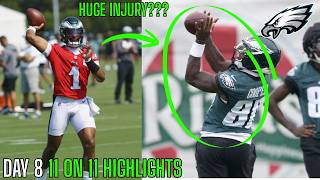 The Philadelphia Eagles Training Camp Highlights Had A HUGE STANDOUT... | Day 8 Highlights |