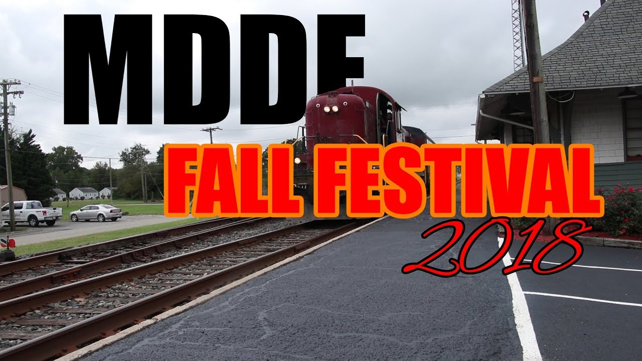 The Maryland and Delaware Railroad at the Hurlock Fall Festival 2018