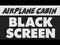 Airplane Low White Noise Black Screen | Airplane Noise, Study Sounds, Concentrate Focus Sounds