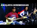 Cek Sound bersama gitaris baru, awalnya diremehkan