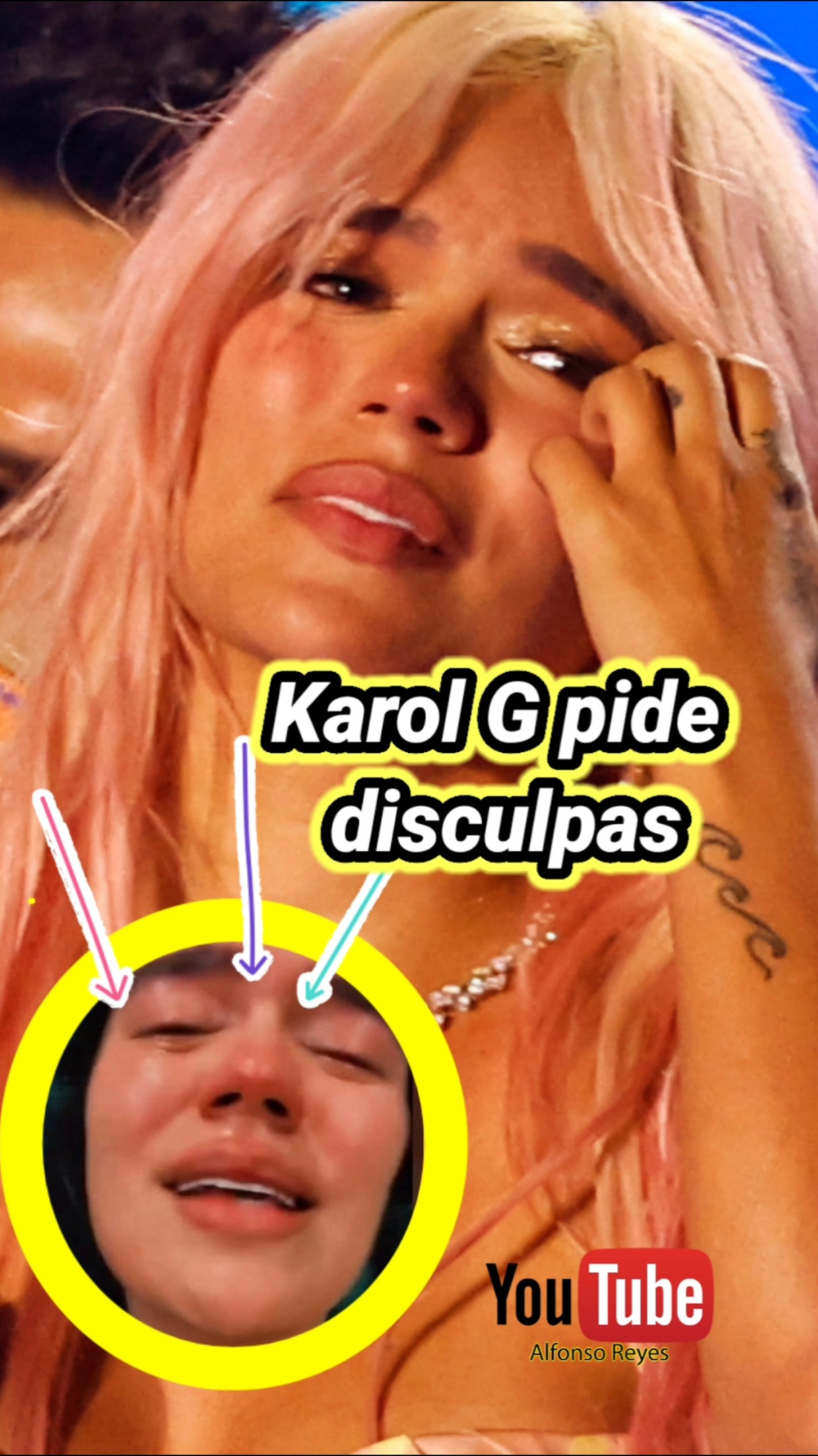 Karol G pide disculpas. #karolg