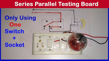 Series Parallel Testing board connection In Hindi |  Very Easy way