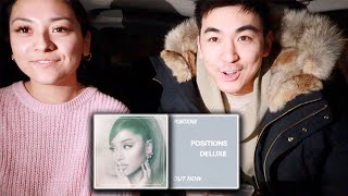 ARIANA GRANDE - POSITIONS ALBUM *DELUXE EDITION* | REACTION