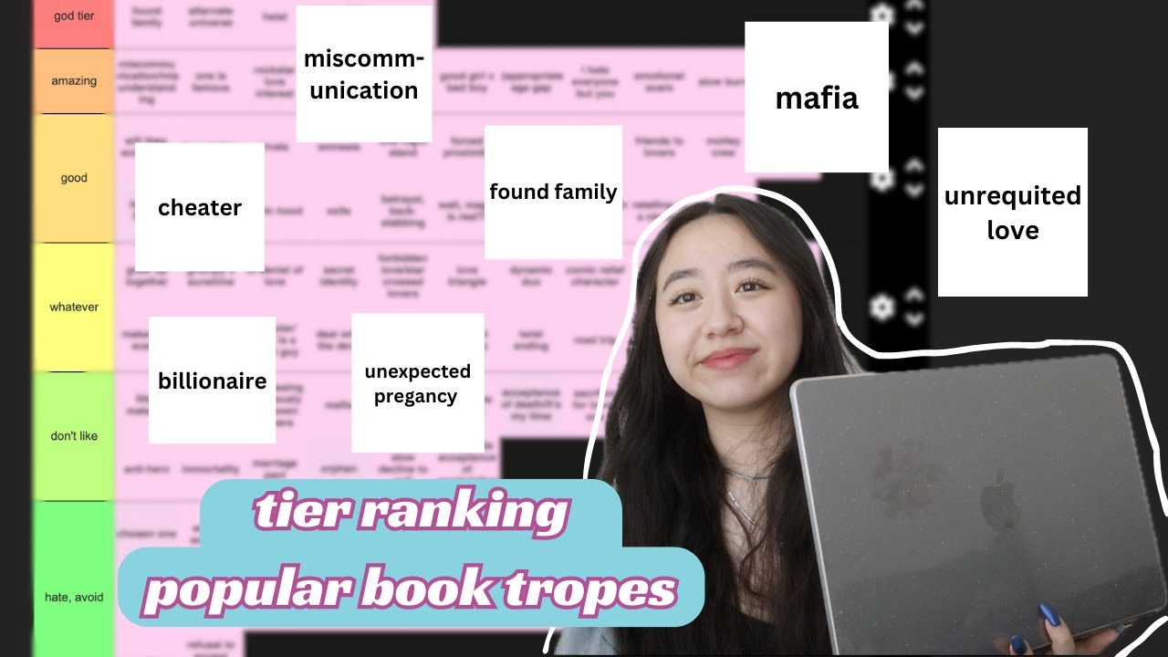 tier ranking popular book tropes ✨📖