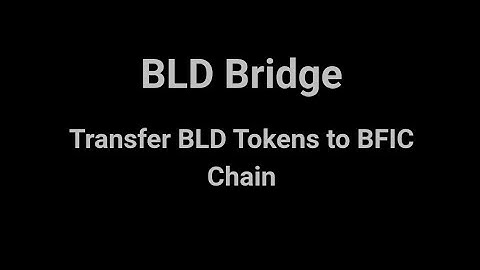BLD Swap BFIC BLD Metamask Love wallet Bld Transfer Swap Full Process
