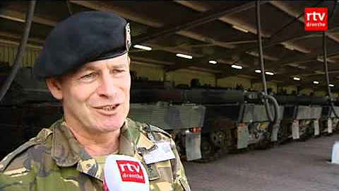 Leopardtanks in Havelte stilgezet