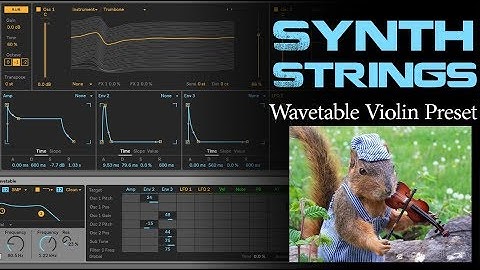 Synth Strings with Wavetable - Violin / Orchestra