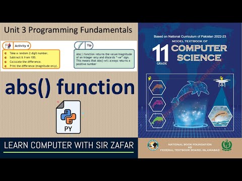 Python Basics: Generating Random Numbers & Using the Abs Function | First Year Computer Science