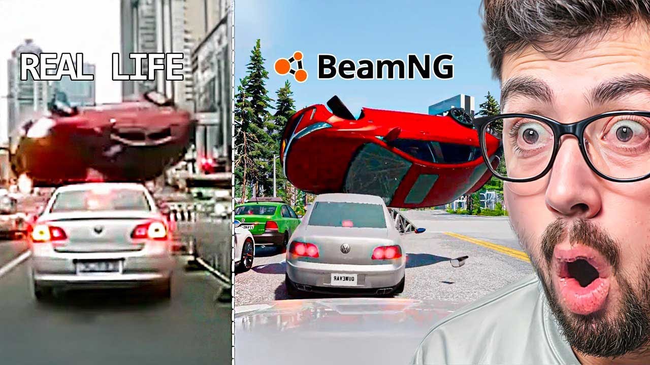 ACCIDENTES BASADOS EN LA VIDA REAL 😱 | BeamNG Drive #18