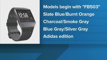 RECALL ALERT: Fitbit recalls Ionic smartwatches after more than 100 reports of burn injuries