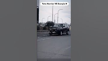 TATA Harrier vs Mahindra Scorpio N 🆚 #harrier #scorpion #tata #mahindra