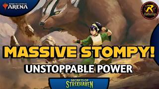🟢 MONO GREEN AGGRO BO3 ★ UNSTOPPABLE STOMPY POWER | MTG Arena | Magic: The Gathering