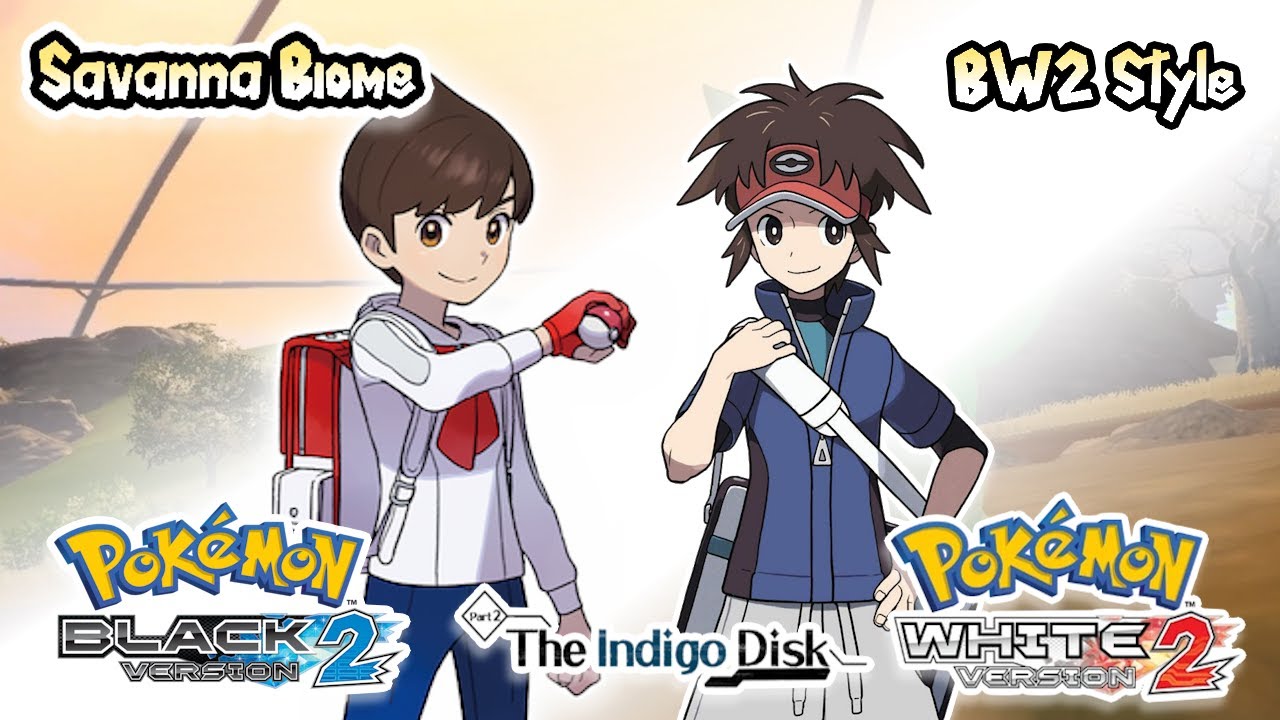 Pokémon Scarlet & Violet Savanna Biome theme (BW2 Style) YouTube