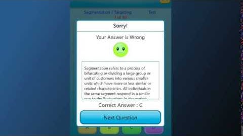 iOS and Android App to learn Marketing Management