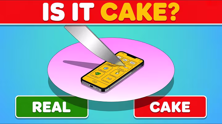 Can You Guess Real or CAKE? 🍰✔ 99% FAIL This Epic Challenge! Is it Real or Cake?