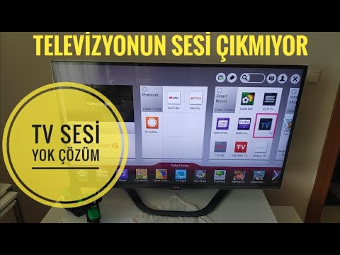 Televizyonun Sesi Çıkmıyor %100 ÇÖZÜM