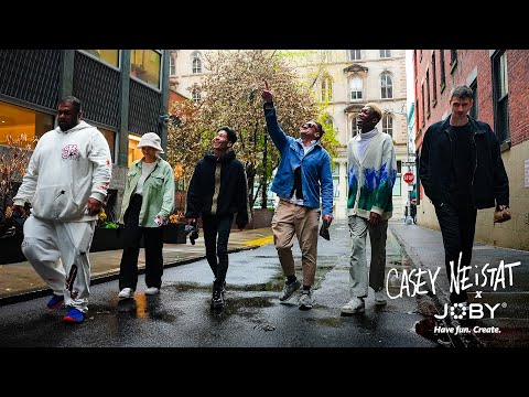 What's behind the experience of a lifetime? #CaseyNeistat  #CaseyXJOBY #nyc