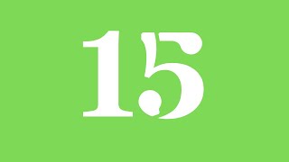 15 Seconds Green Screen Timer