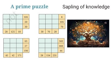Prime Puzzle Ganita Prakash Class 6 Maths  Chapter 5 Prime time 