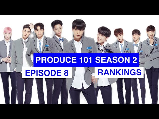 Produce 101 Season 2 // EP. 8 Official Ranking | TOP 35 class=